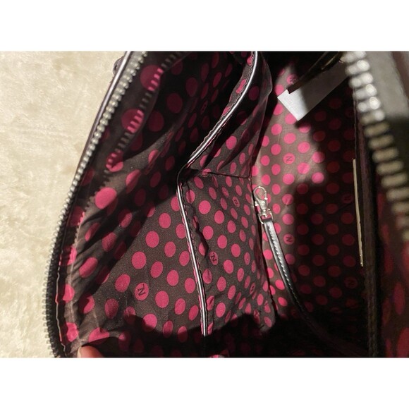 Nicole Lee USA Rare Buttons Spikes Jeweled Handbag Limited Edition Rock Retro - Picture 8 of 9